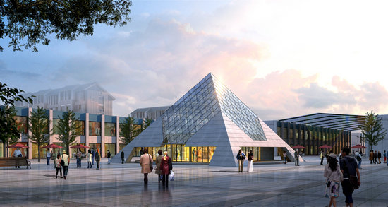 六安金字塔网架